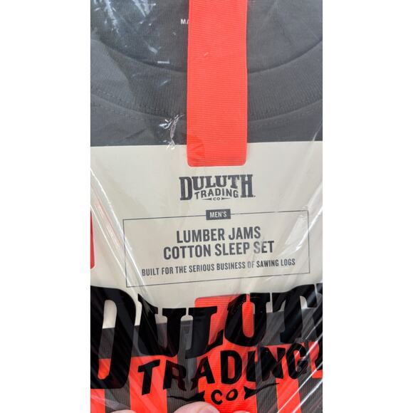 Duluth Mens Long Sleeve Lumber Jams Cotton Sleep Set Pajama Green Camo Size XL - Picture 5 of 6